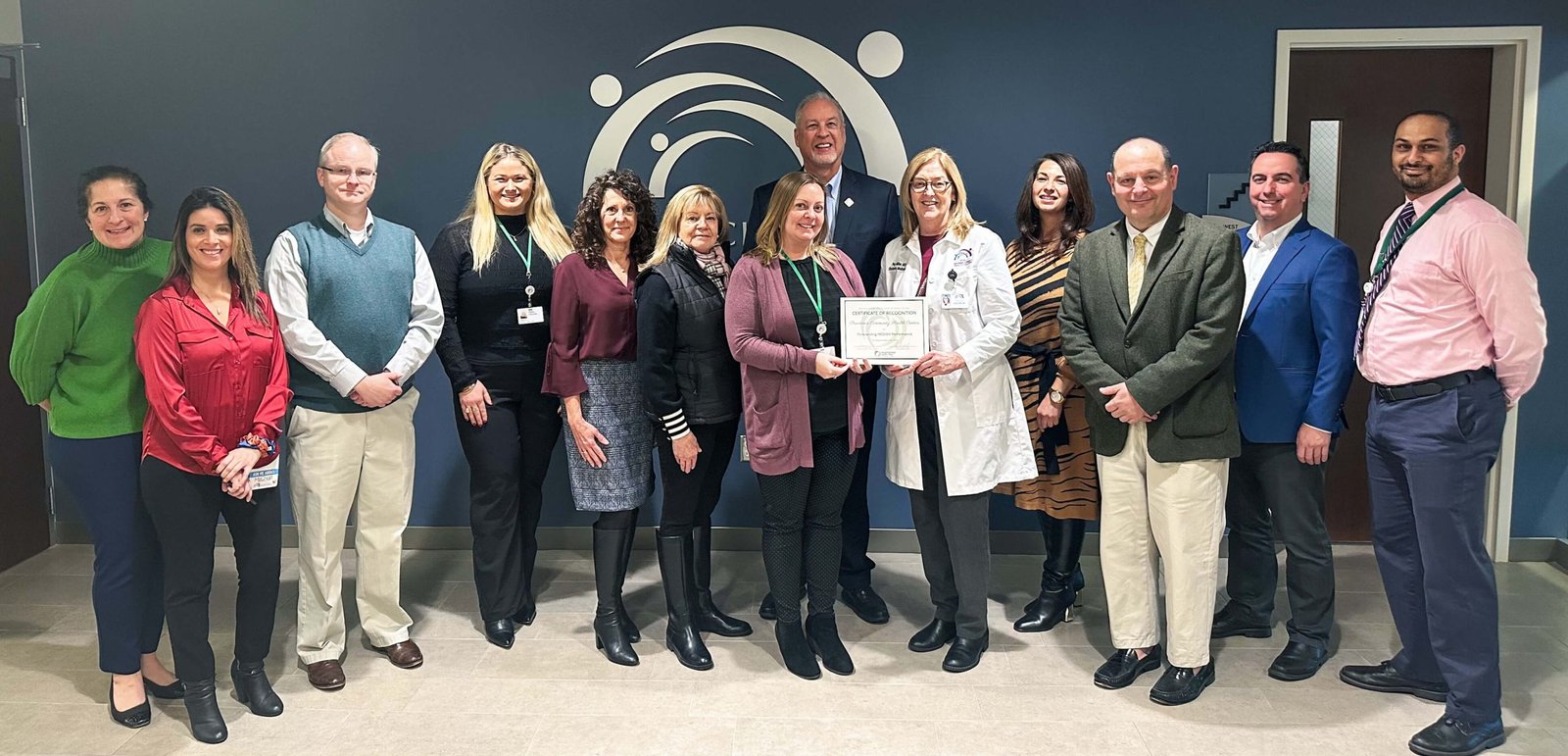 TEam of PCHC recognized by Neighborhood Health Plan of RI for care to Medicaid patients