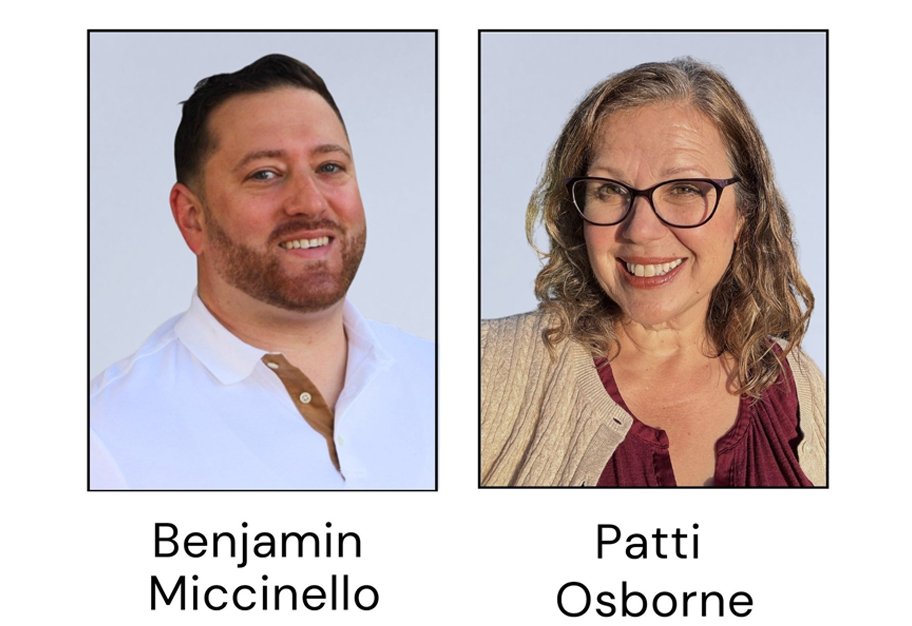 Benjamin Miccinello and Patti Osborne - Board of Directors