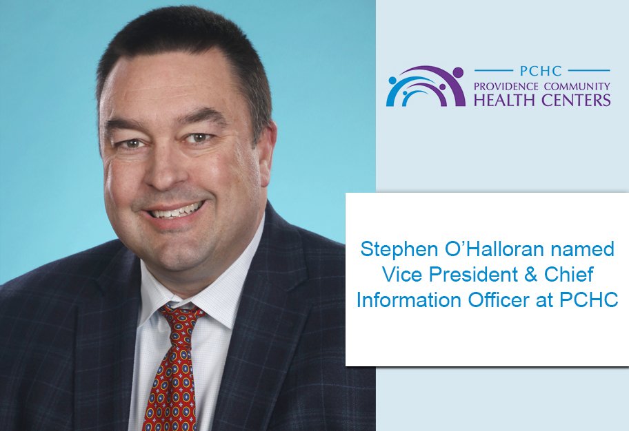 Photo of Stephen O’Halloran named Vice President & Chief Information Officer at PCHC
