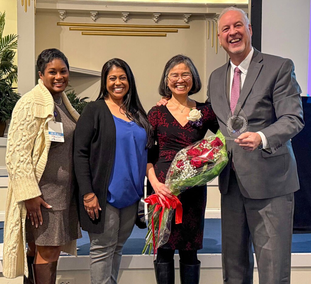 Photo of Dr. Karen Ng honored with President’s Award for Excellence